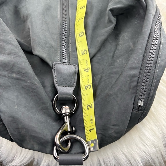 Rebecca Minkoff Julian Gray Modern Backpack with Ergonomic Design - Picture 13 of 15